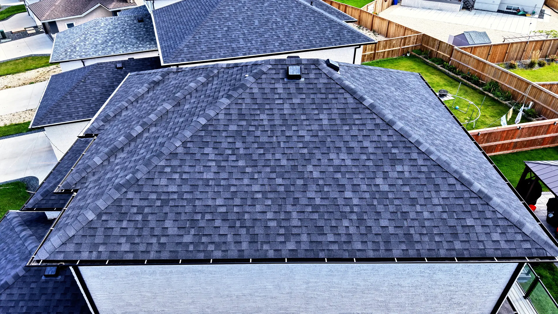 Roof — Right View captured by PrairieView Aerial