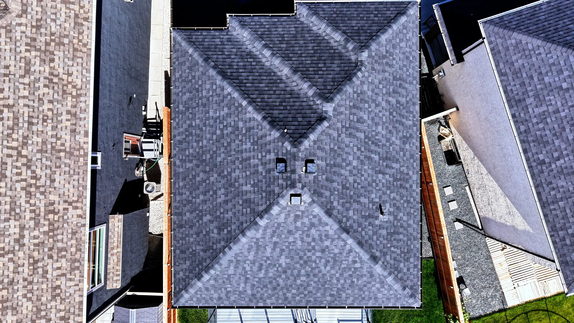 Roof — Close Top View captured by PrairieView Aerial