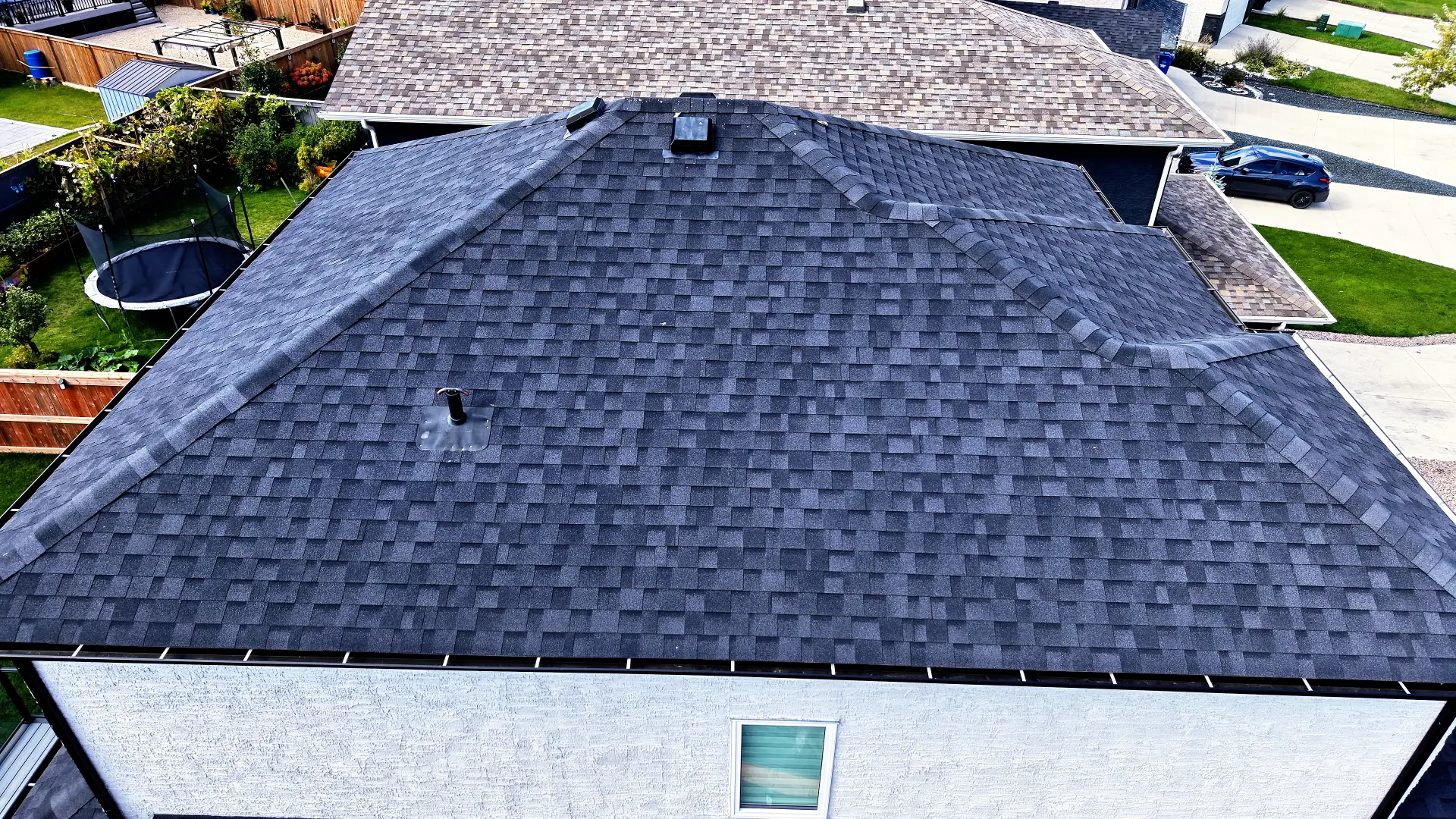 Roof — Left View captured by PrairieView Aerial