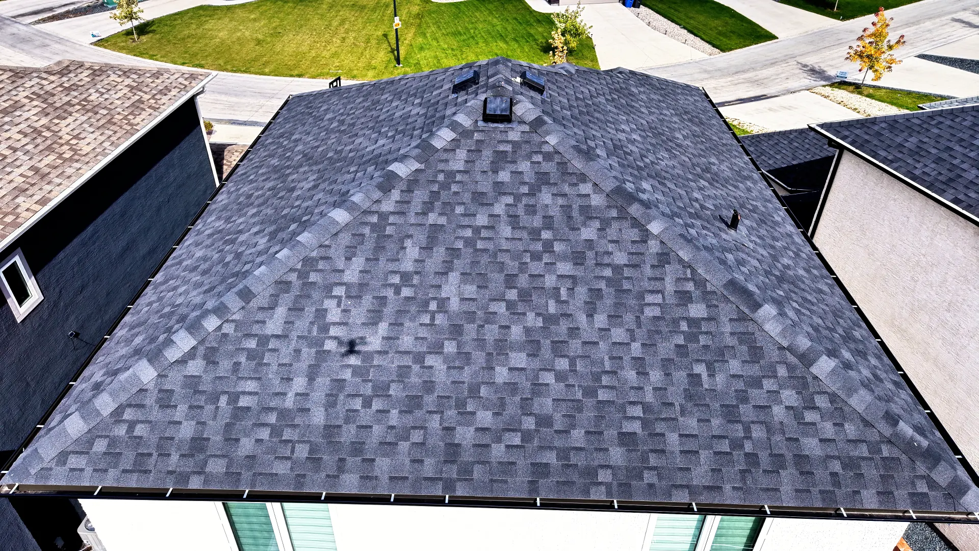 Roof — Rear View captured by PrairieView Aerial