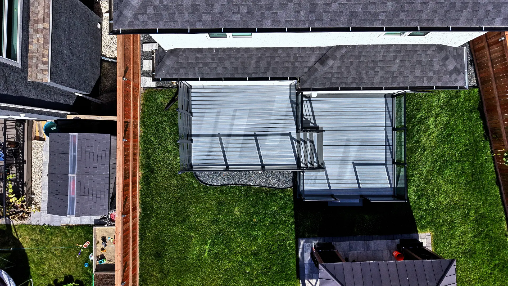 Deck — Top View captured by PrairieView Aerial